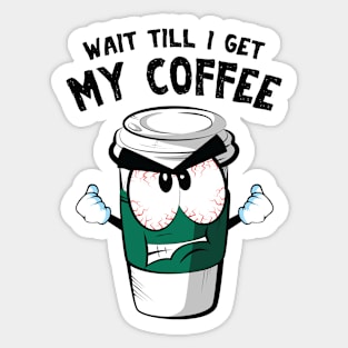 Coffee Addict Sticker